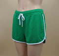 Shorts Fitness Verdi Jersey Nuovi S/m