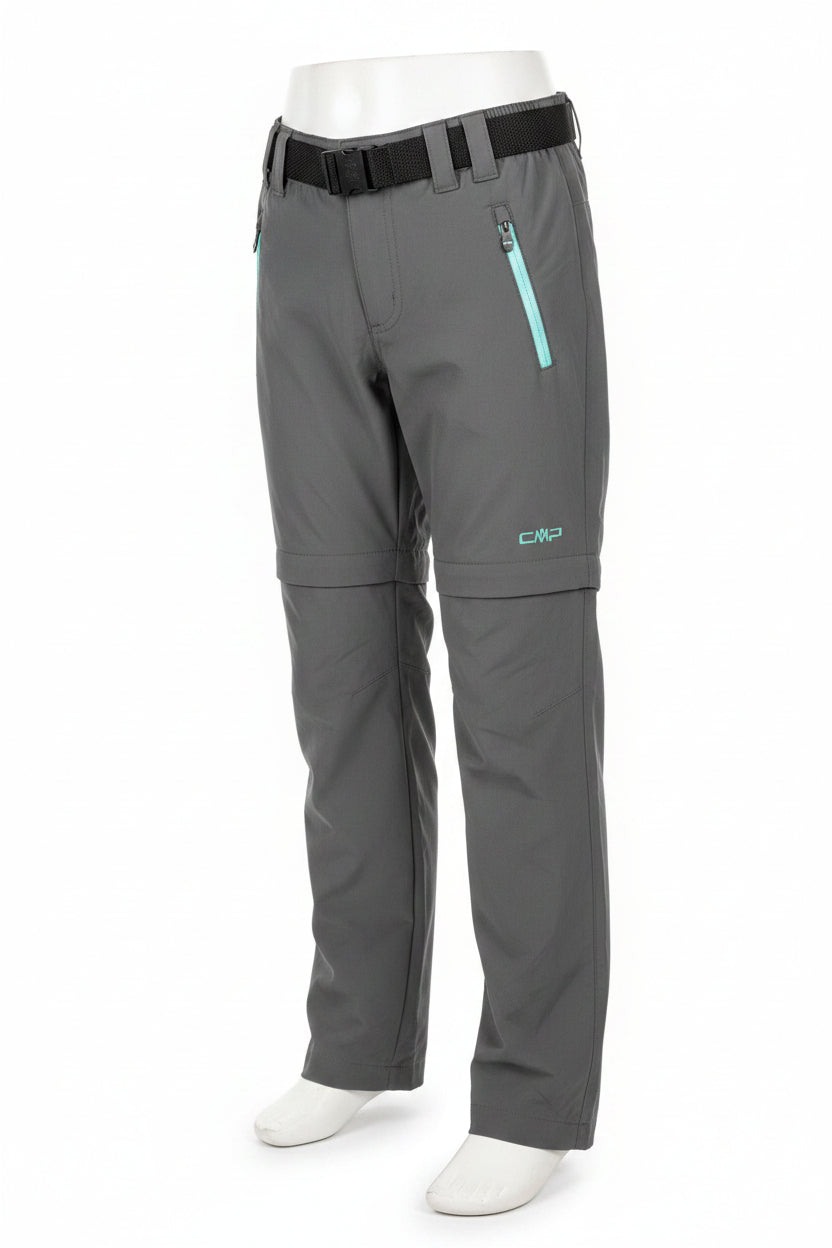 Pantaloni Tecnici Cmp Cm 140 8-10 Anni Grigio
