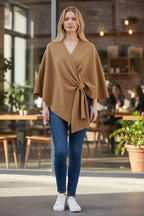 Mantella Annodata Cammello Nuova