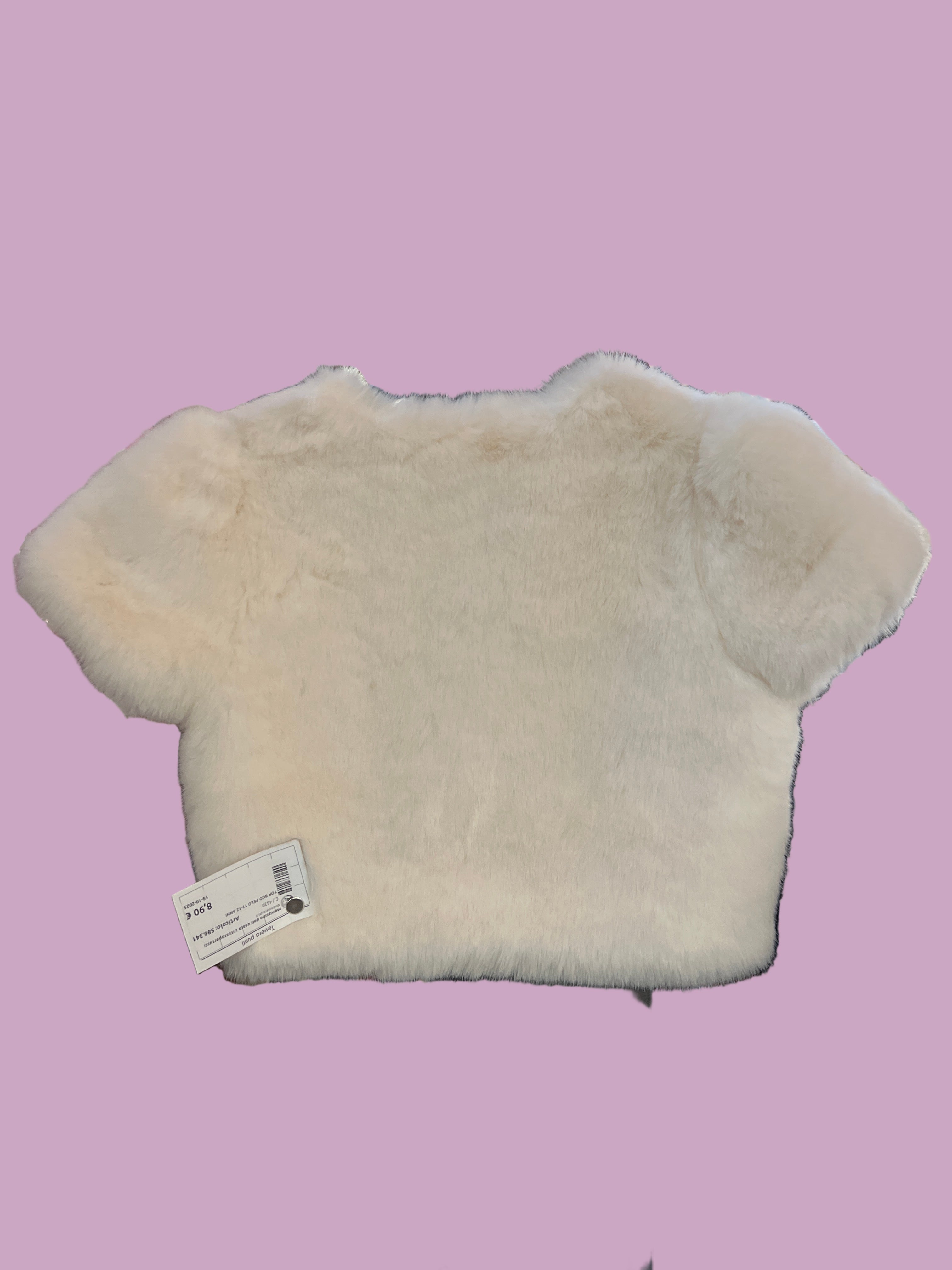 Giacchina Bianca Pelosa 11-12 Anni Monsoon