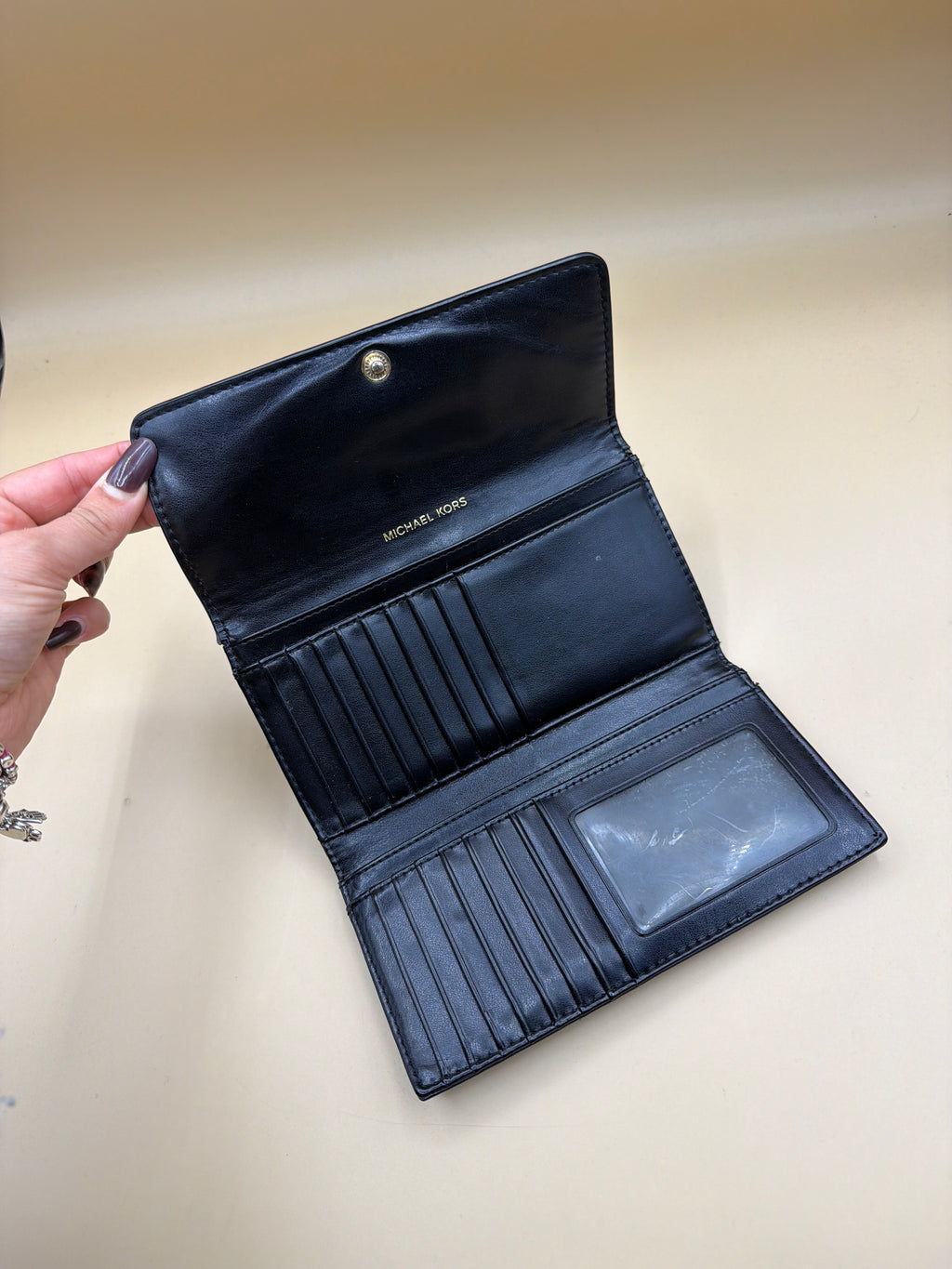 Portafoglio Nero Michael Kors
