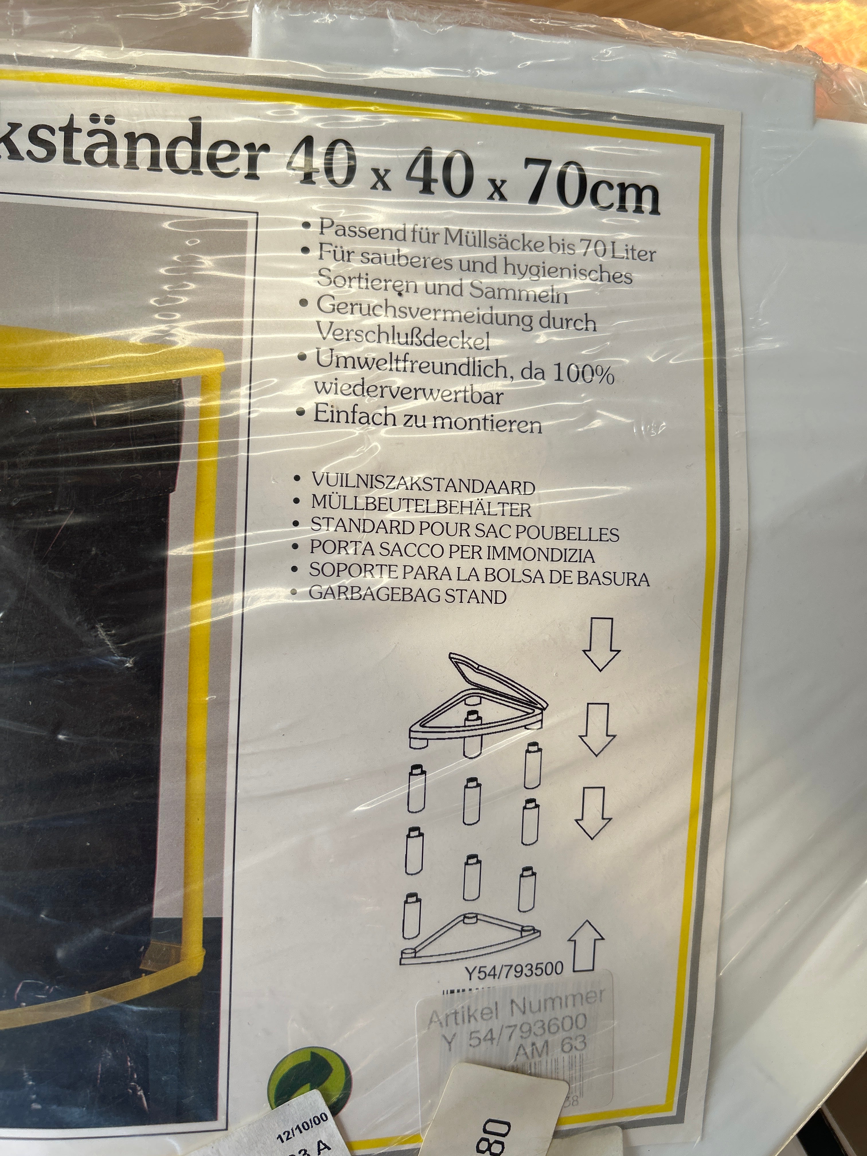 Portasacco Ad Angolo Nuovo