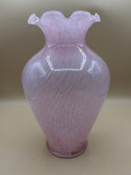 Vaso Rosa Vetro Murano