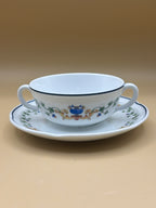 Tazza Da Consommè Richard Ginori Con Piatto