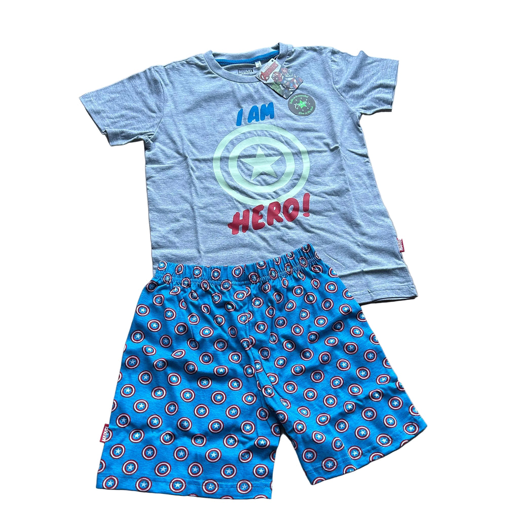 Completo Corto Due Pezzi Nuovo Avengers 14 Anni