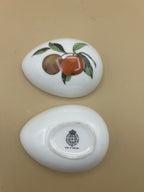 Scatolina A Uovo In Porcellana Royal Worcester Arden