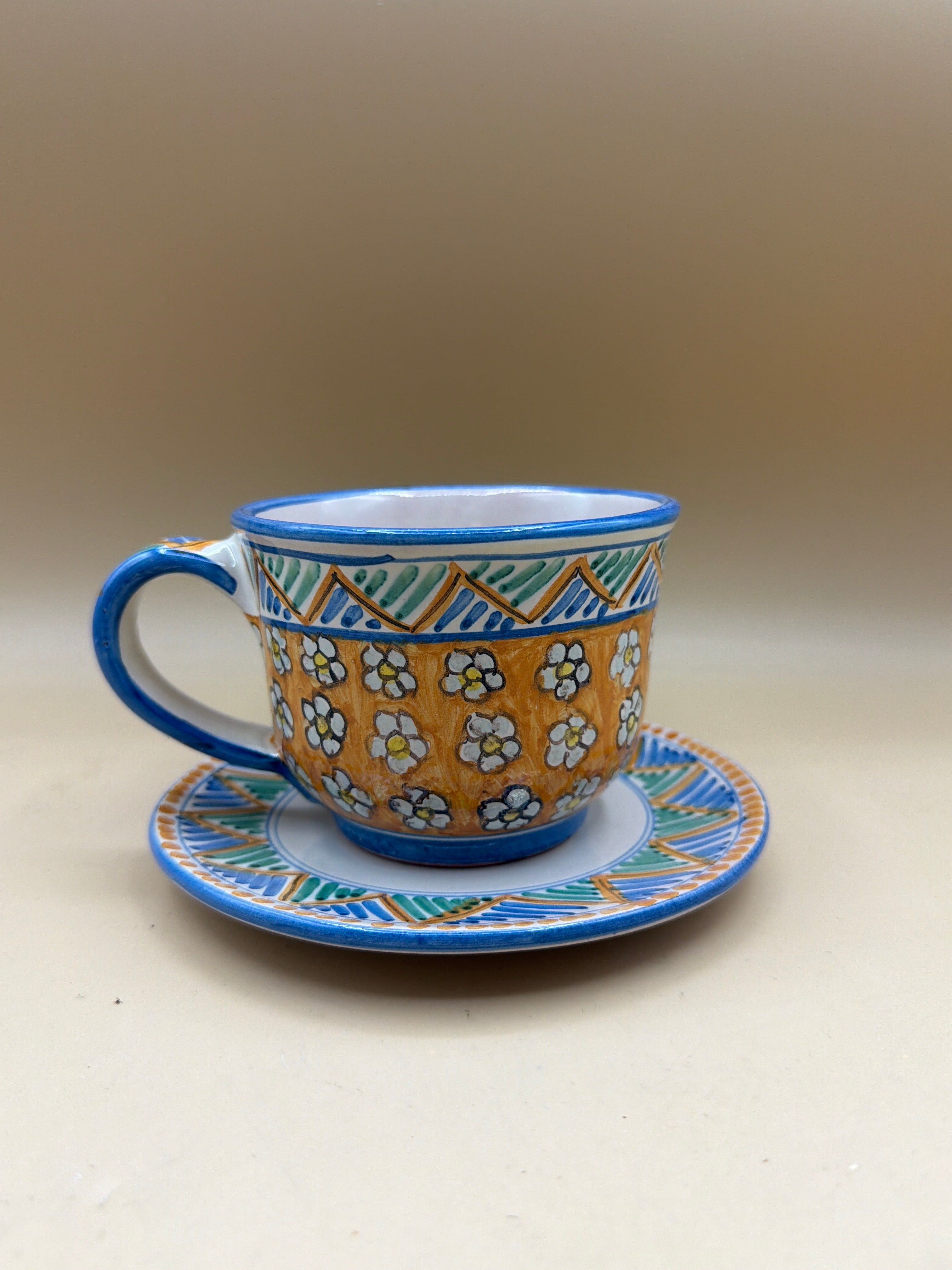 Tazza Con Piatto Migliore Caltagirone