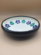 Ciotola Scodella Ceramica Fatta A Mano Burkart, Svizzera, Anni '70