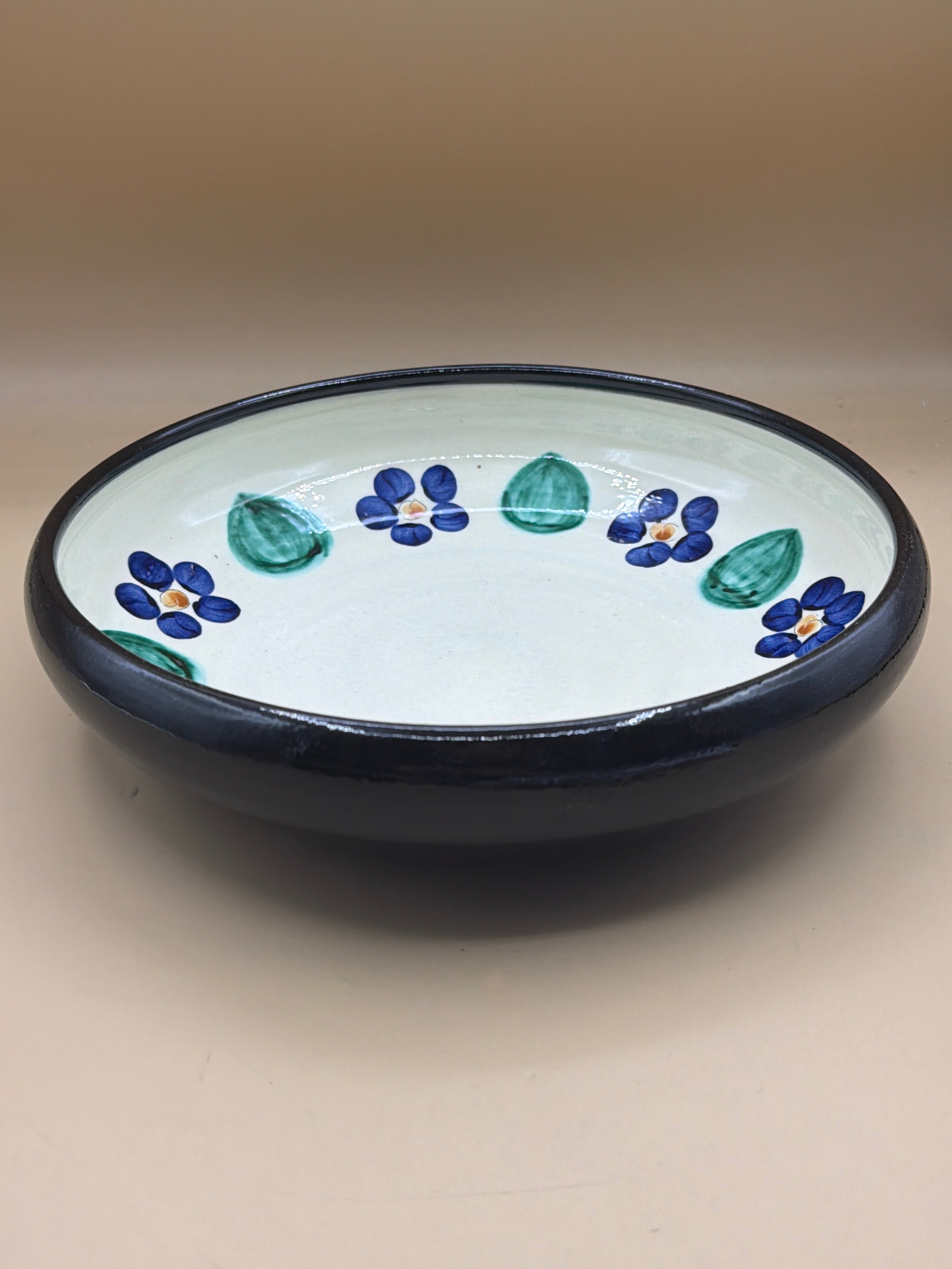 Ciotola Scodella Ceramica Fatta A Mano Burkart, Svizzera, Anni '70
