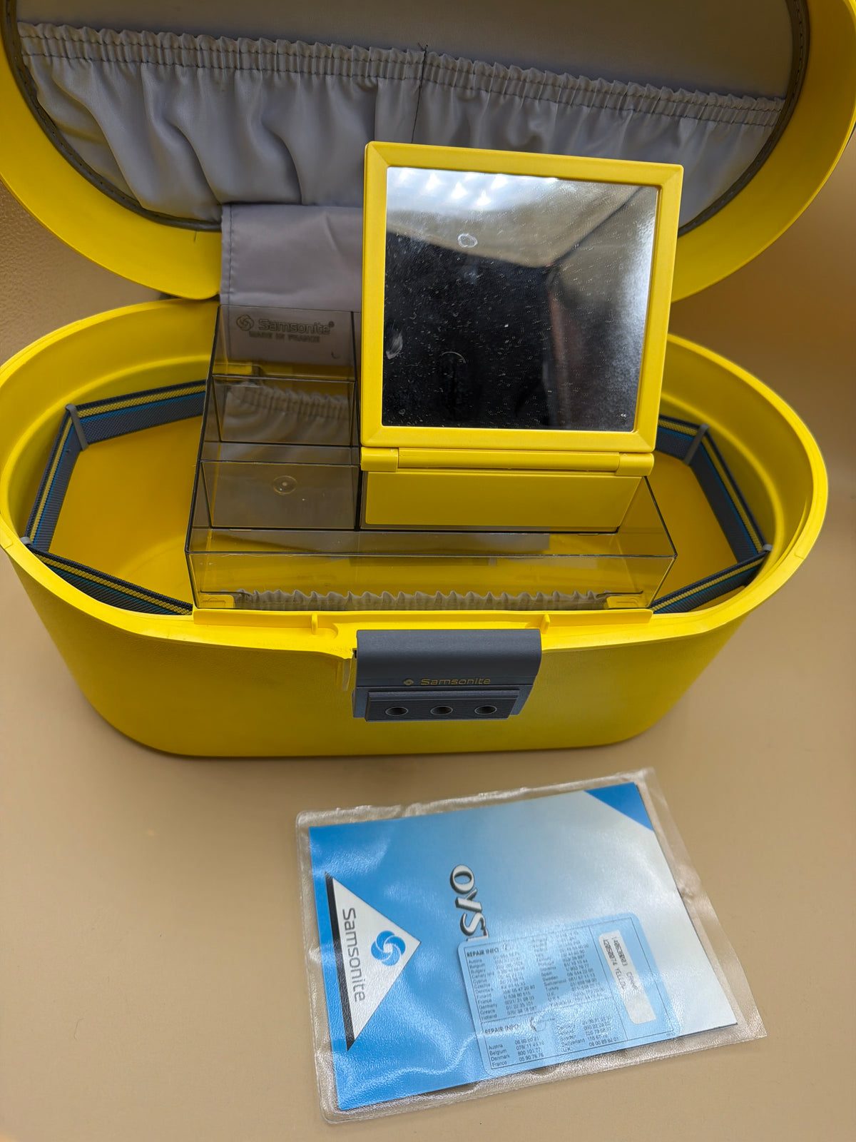 Beauty Rigido Giallo Samsonite
