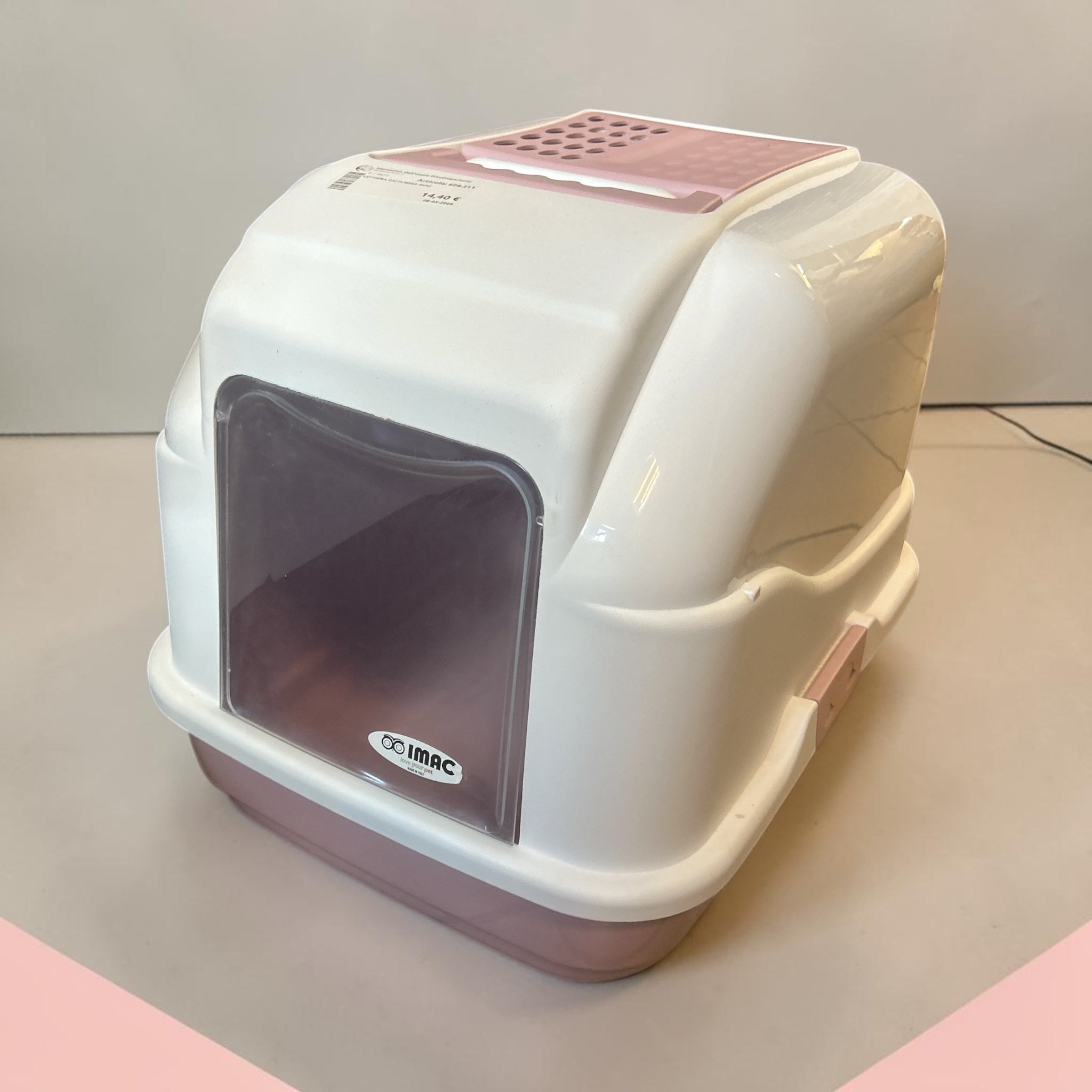 Lettiera Gatti Rosa Imac