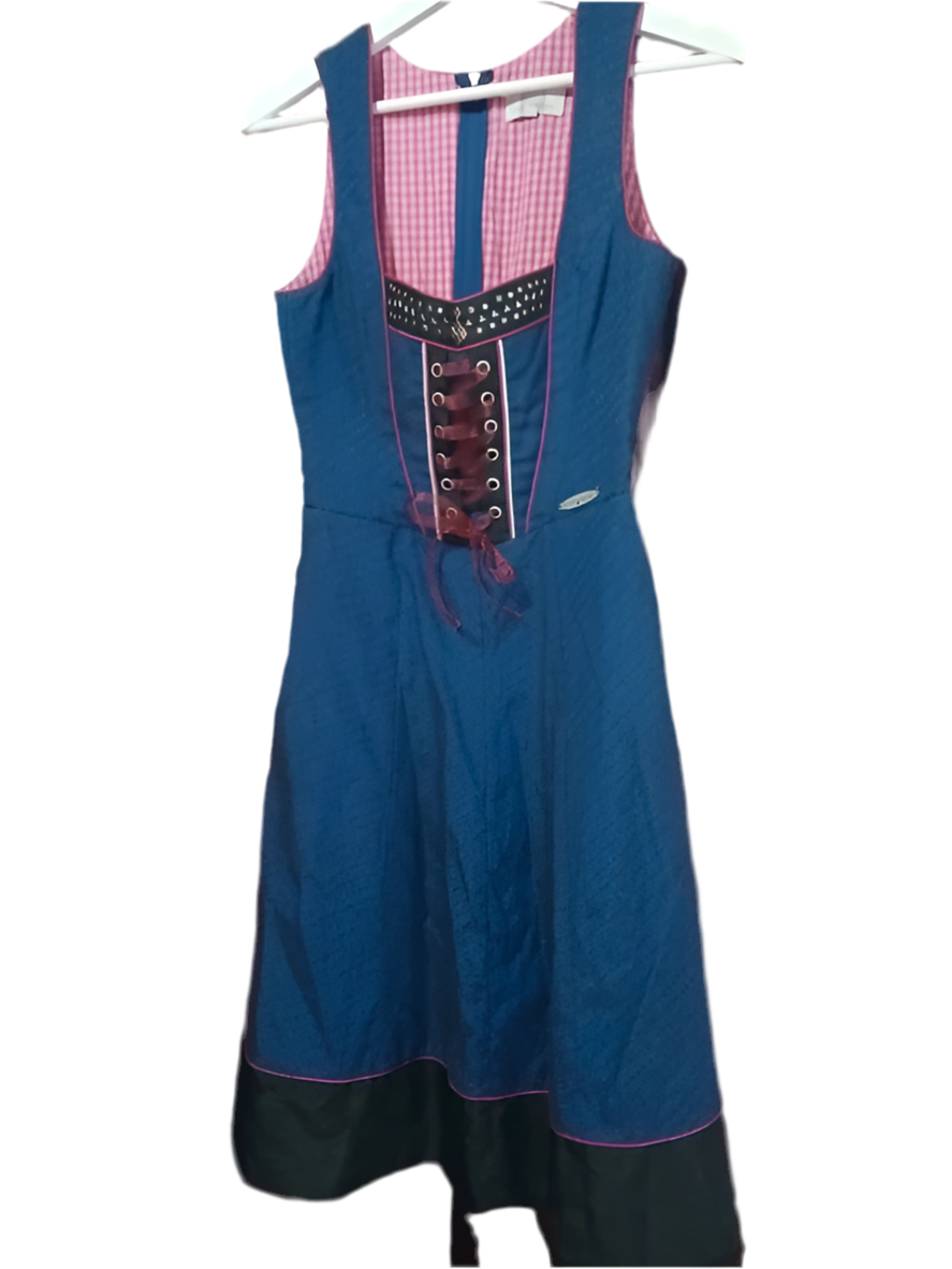 Vestito Blu Tirolese Spieth & Wensky Xxs