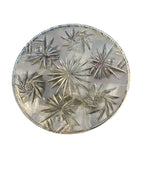 Piatto Torta Cristallo Con Piedini