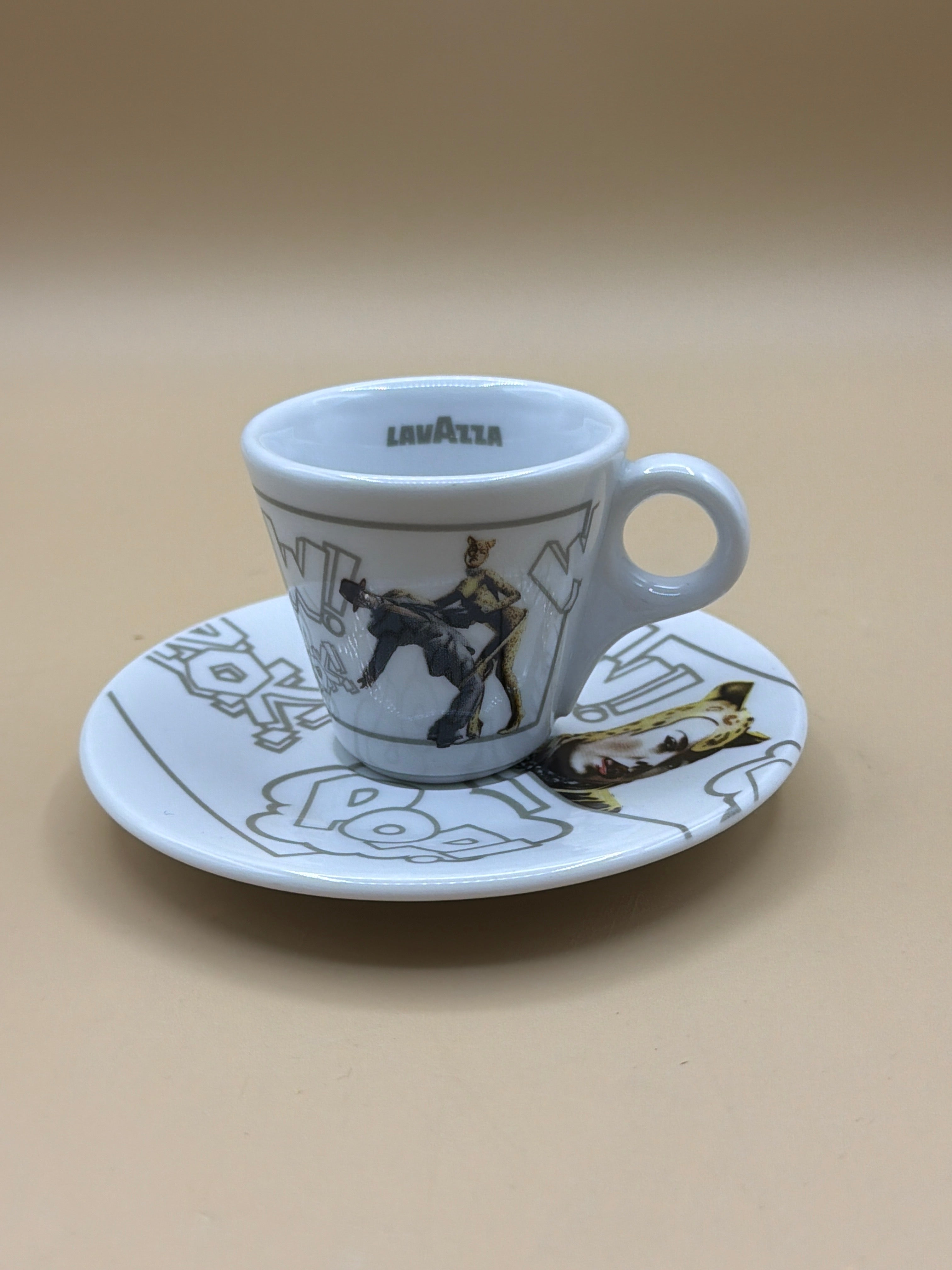 Tazzina Pop Art Ipa Con Piattino Lavazza