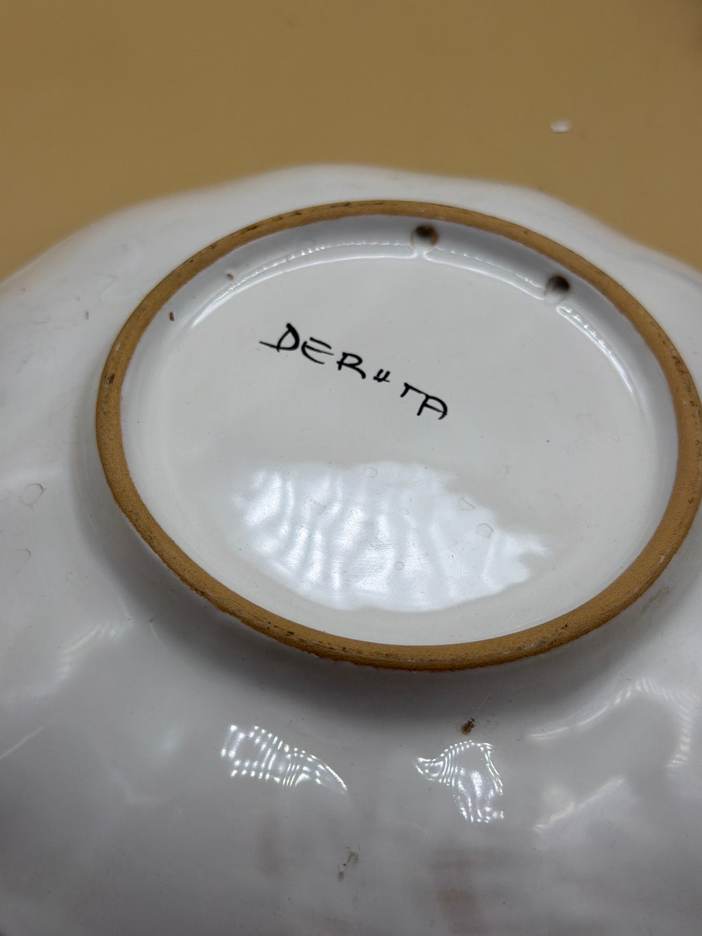 Piatto Deruta (sbeccato)