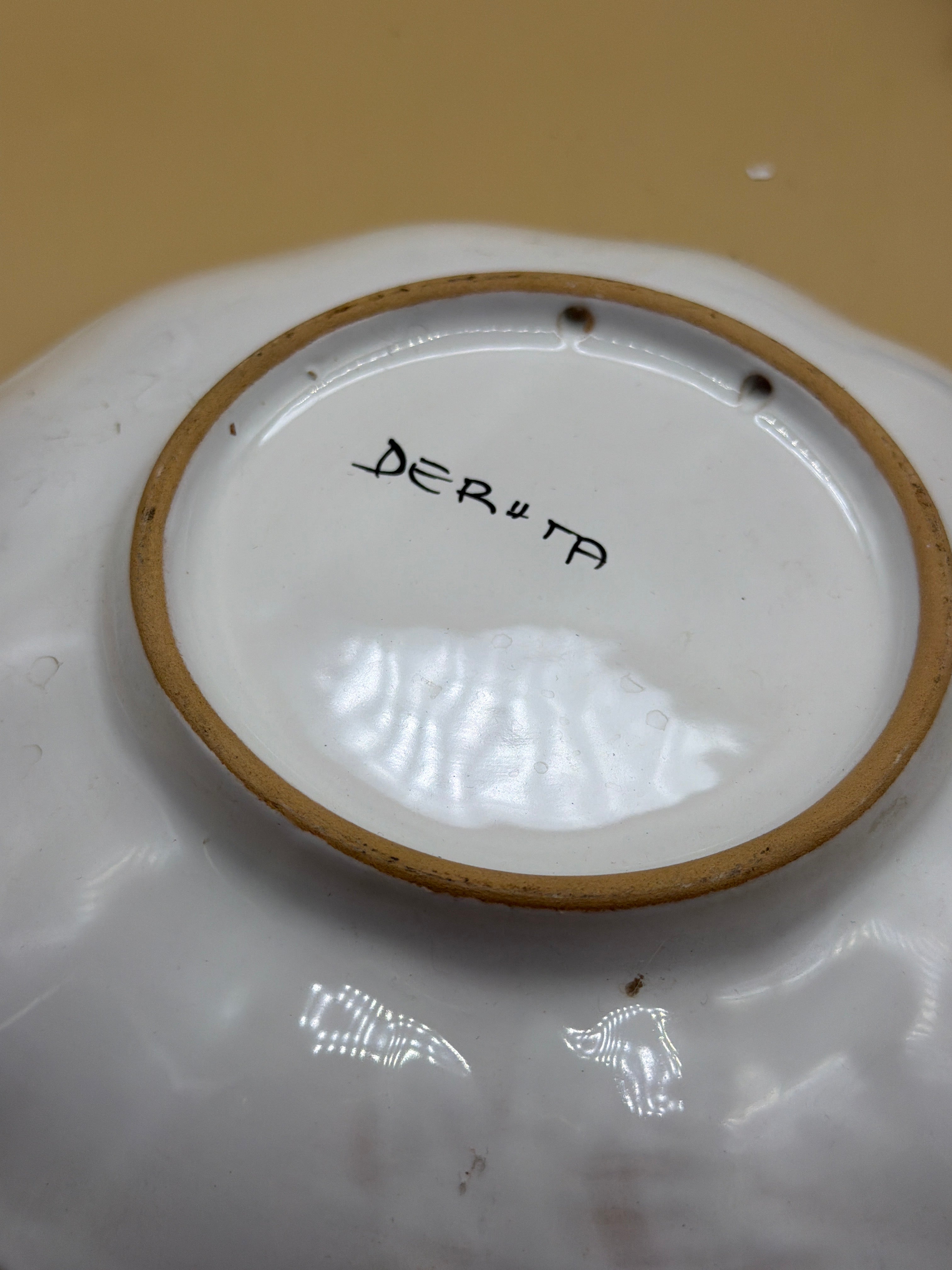 Piatto Deruta (sbeccato)