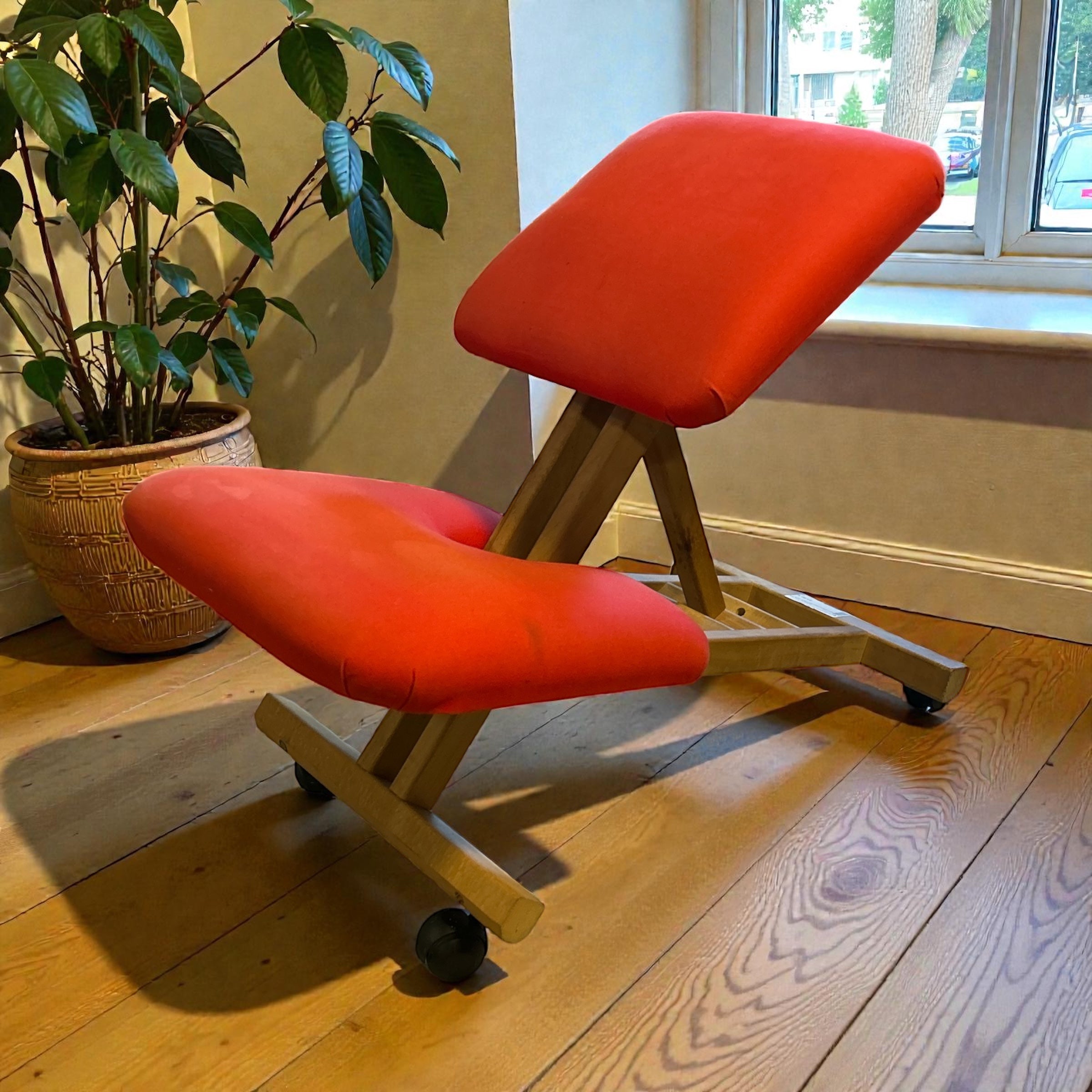 Sedia Ergonomica Posturale Legno