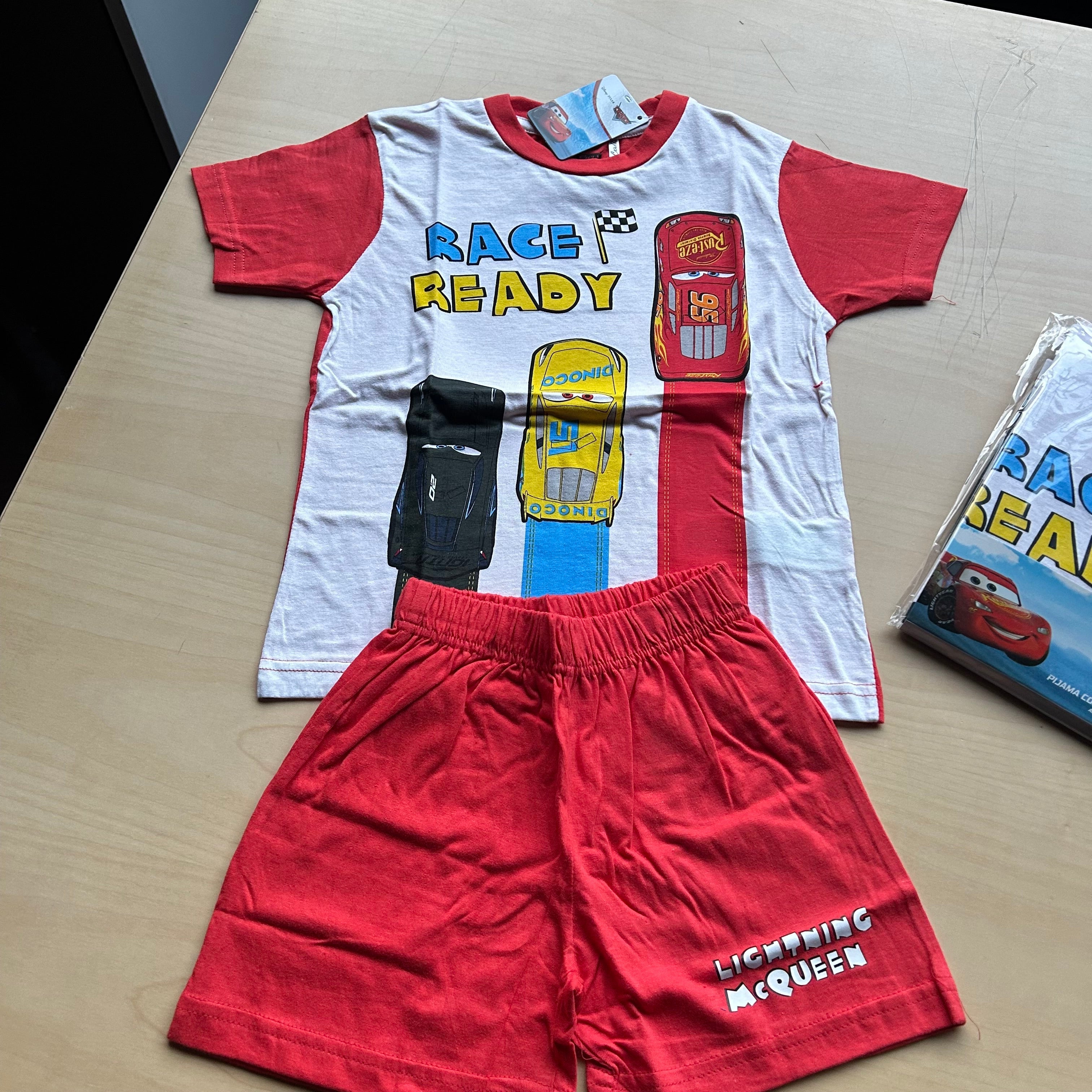 Pigiama Corto Estivo Bimbo Cars 2 Anni 24 Mesi Nuovo