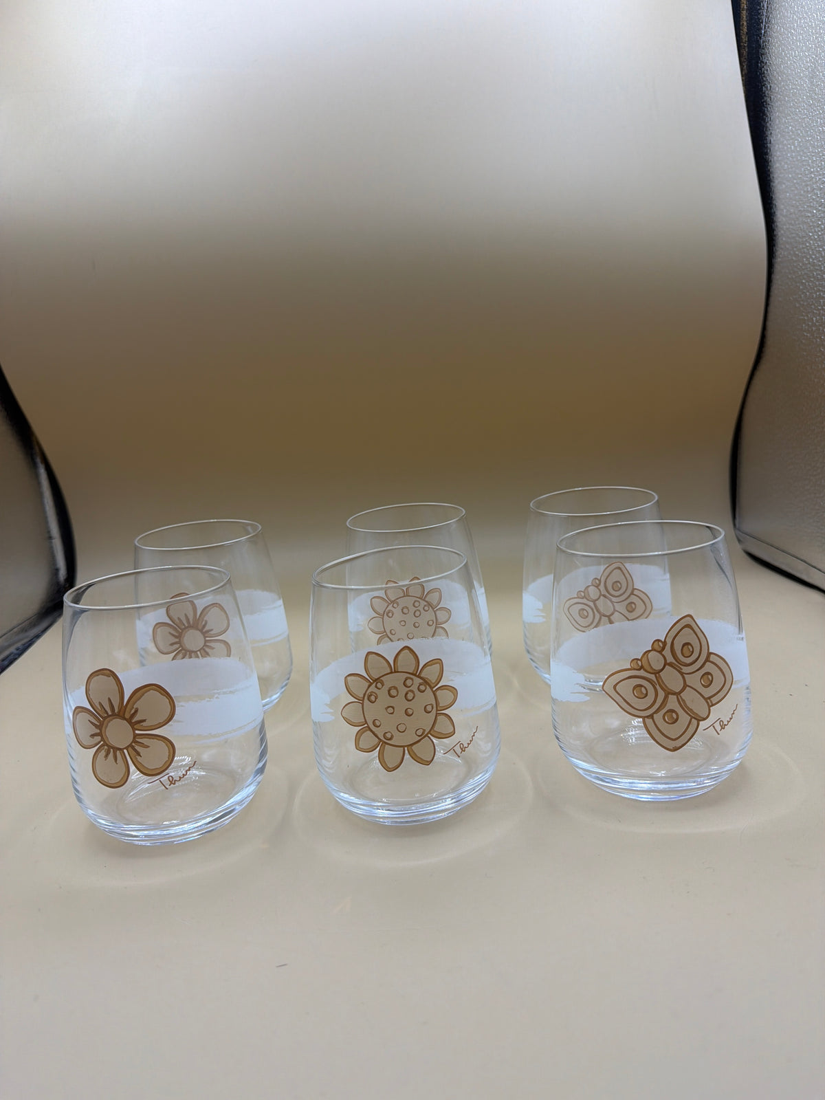 6 Bicchieri Vetro Elegance Thun
