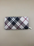 Portafoglio Beige Tartan