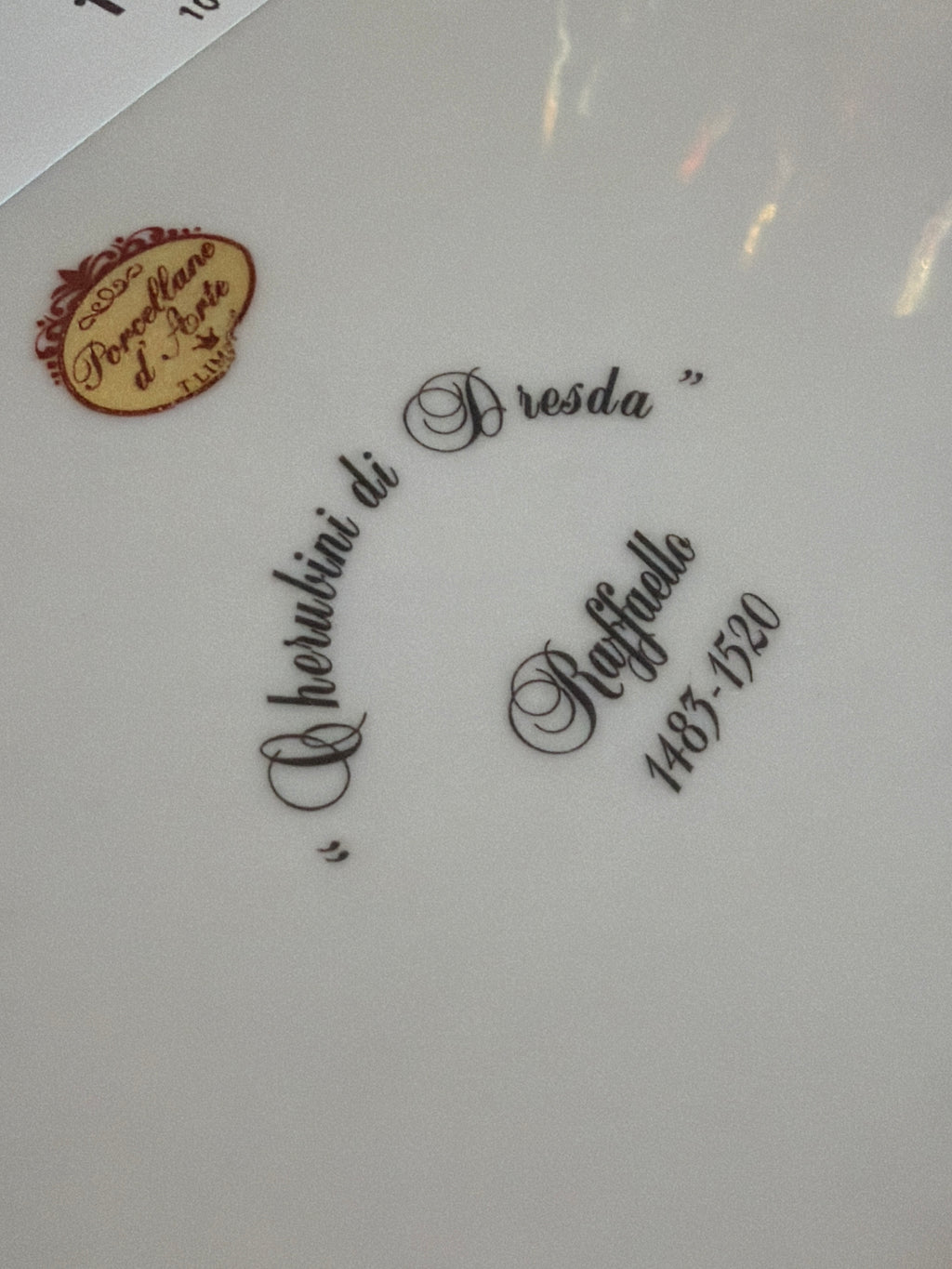 Piatto I Bambini Di Dresda Limoges