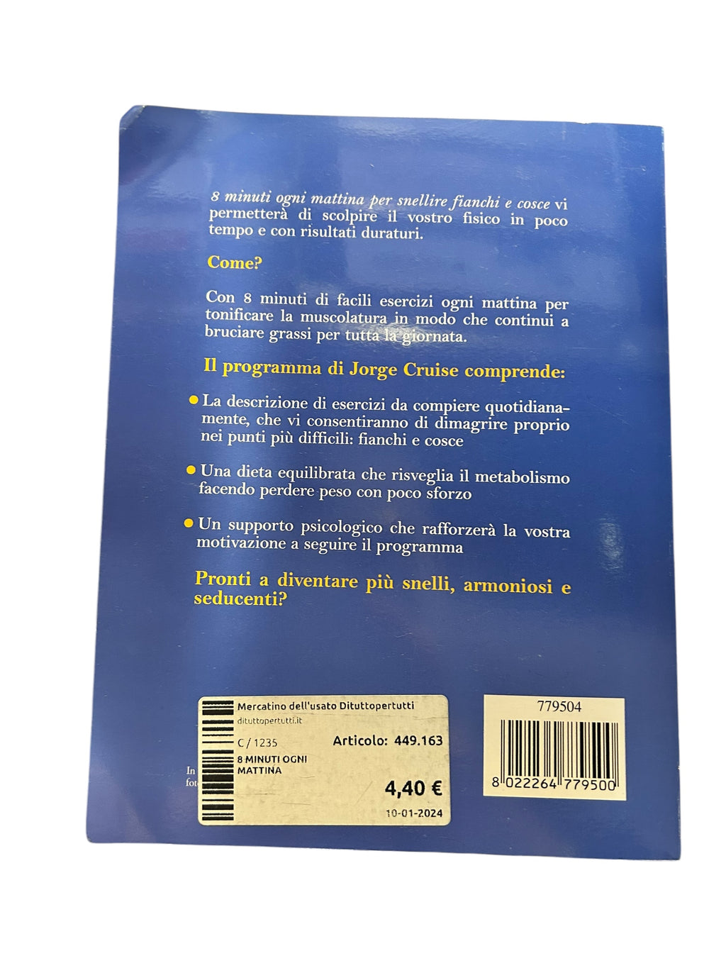 8 Minuti Ogni Mattina per snellire fianchi e cosce