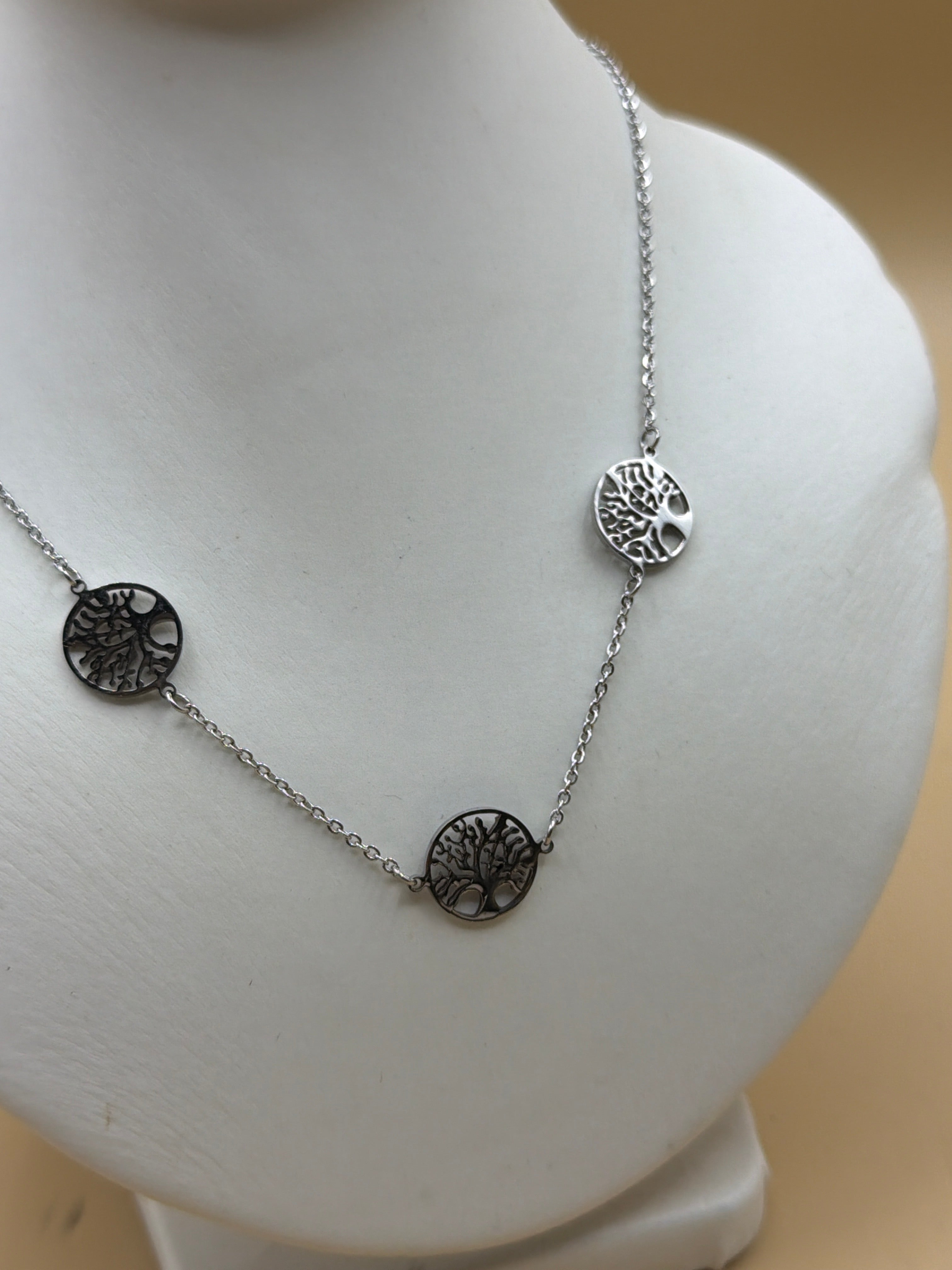 Collana Tripla Albero Della Vita