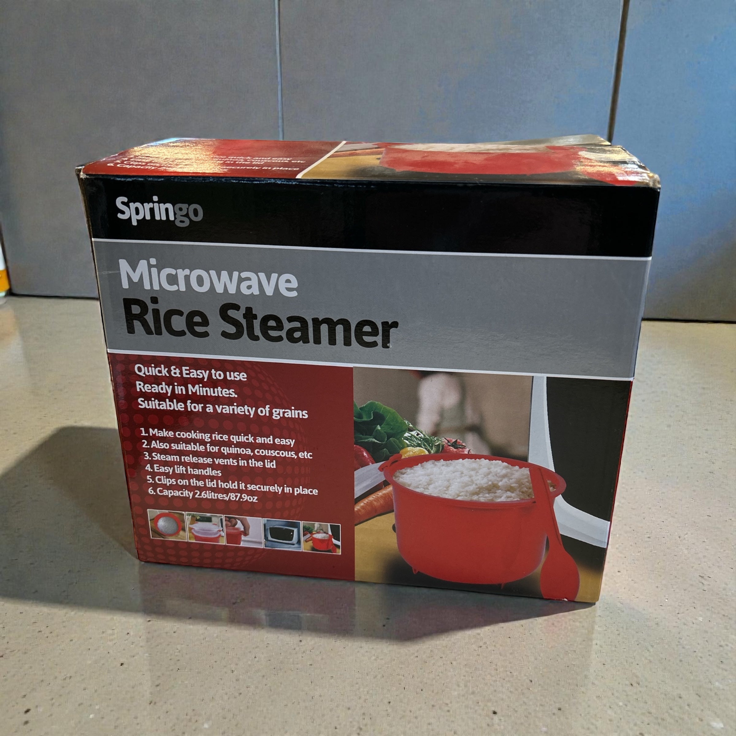 Cuociriso Da Microonde Springo