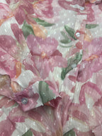 Camicia Fiori Rosa Nuova M