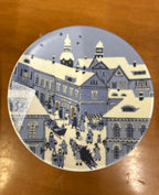 Piatto da collezione Arabia Finland Christmas Street