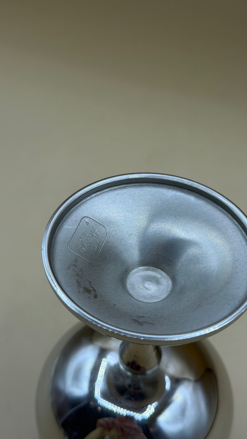 Bicchiere Acciaio Artdesign Amc