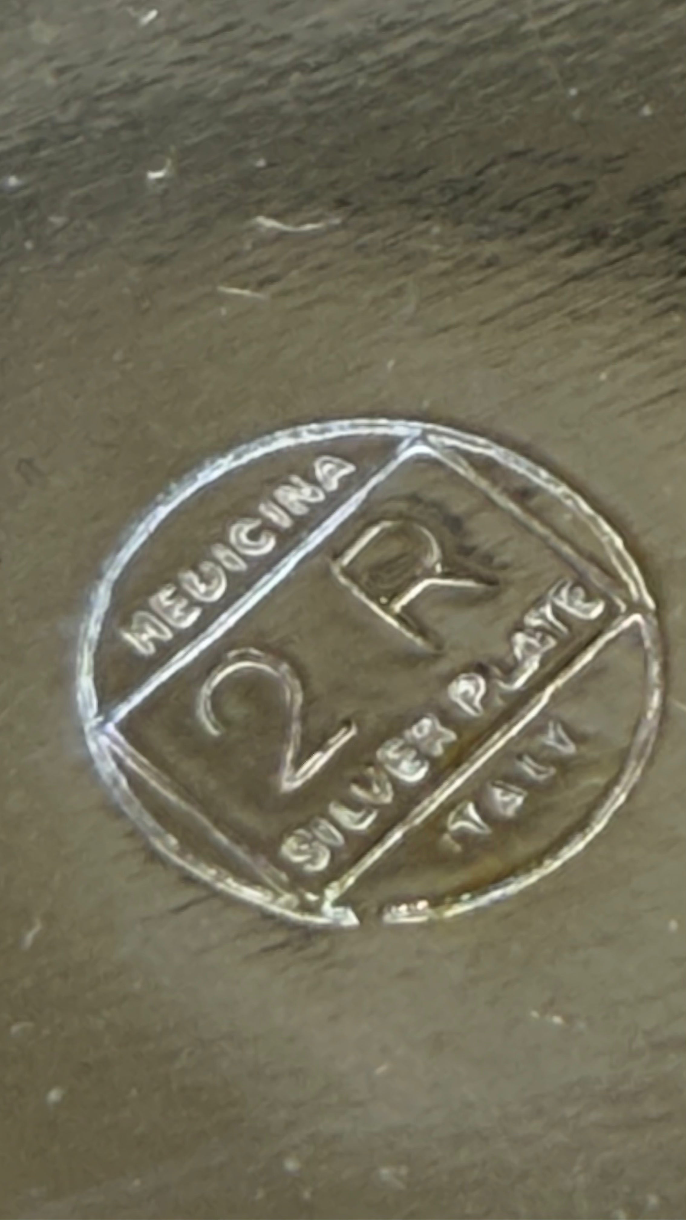 4 Tazze Con Supporto Silver E Zucheriera