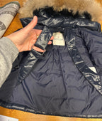 Giacca Blu piumino 18-24 Mesi Moncler originale