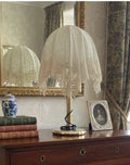 Lampada Con Paralume Pizzo