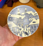 Piatto da collezione Arabia Finland Christmas Street