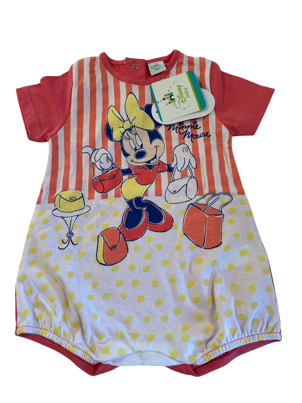 Pagliaccetto Minnie Nuovo 9 Mesi