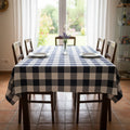 Copritavolo Coprimacchia Cm 80x80 Bianco Blu