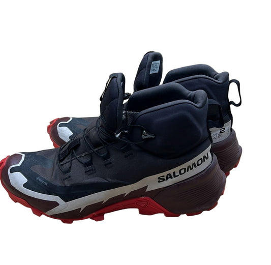 Scarpe Salomon 40 2/3 Nere Rosse