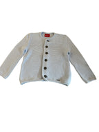Cardigan Maglia Cotone Tirolese Giesswein 8 Anni Azzurro