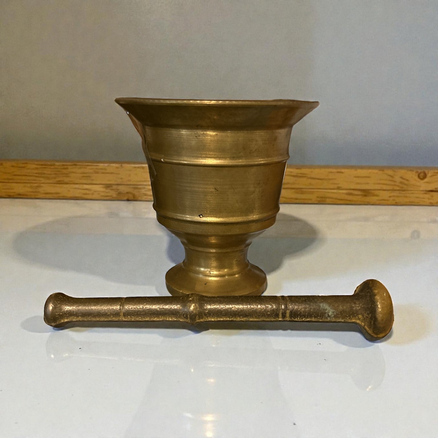 Mortaio Pestello Ottone Rotary Club Este