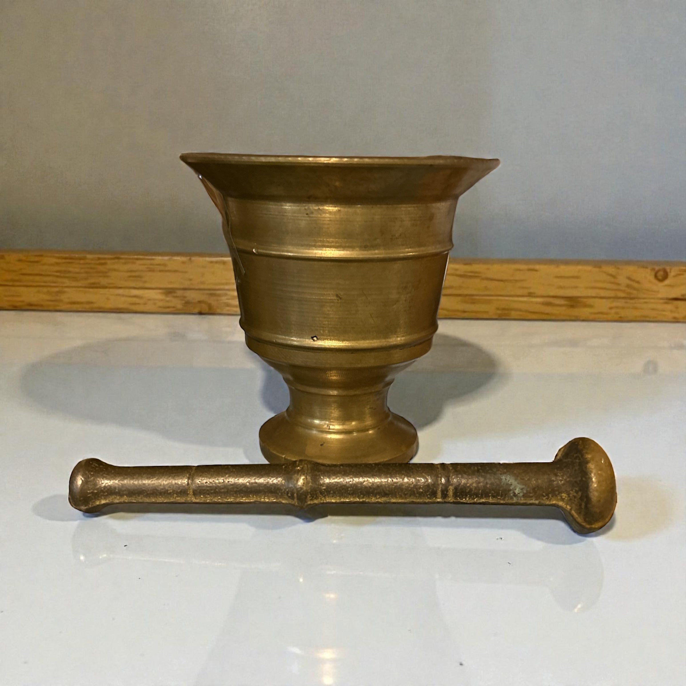 Mortaio Pestello Ottone Rotary Club Este