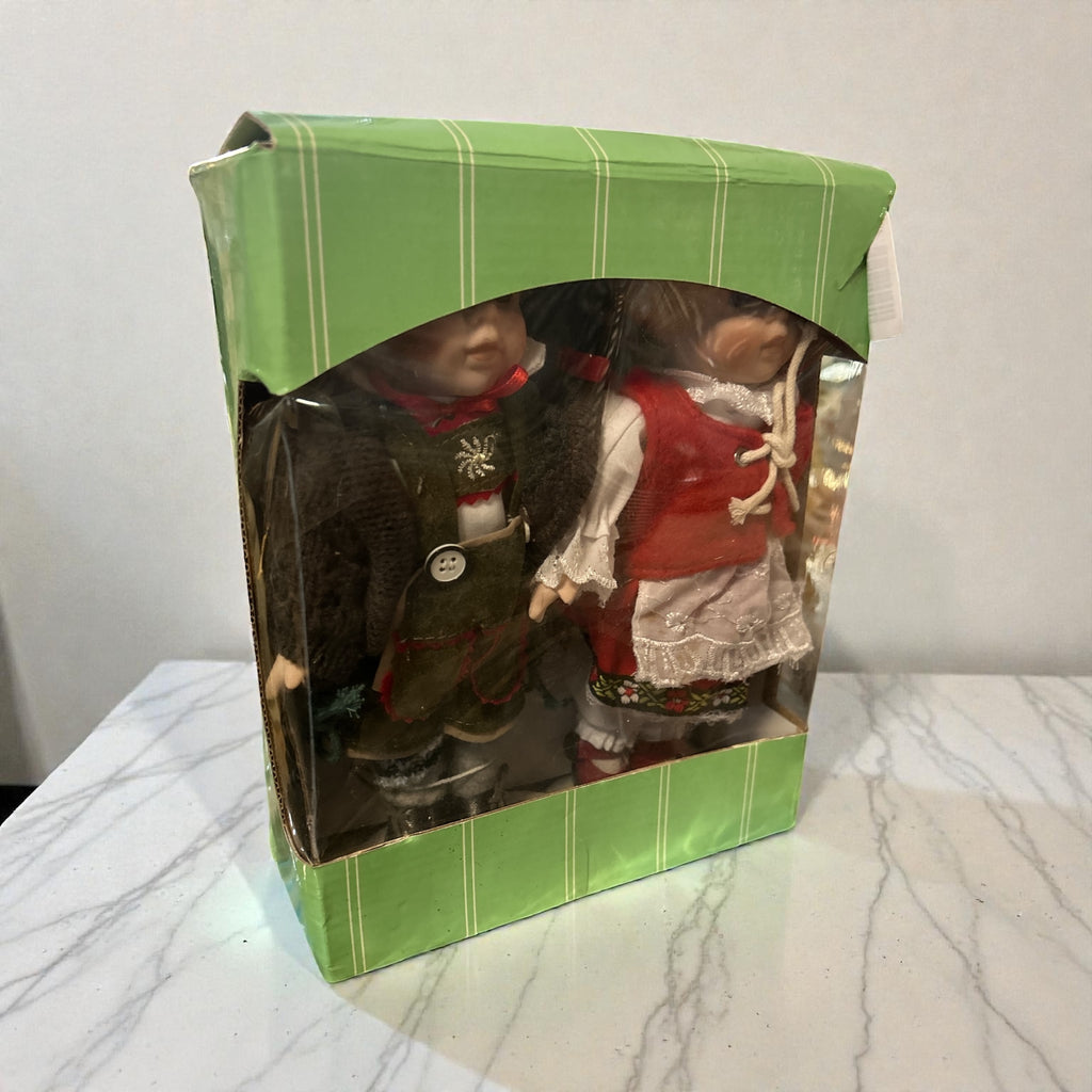 Coppia Bamboline Tirolesi