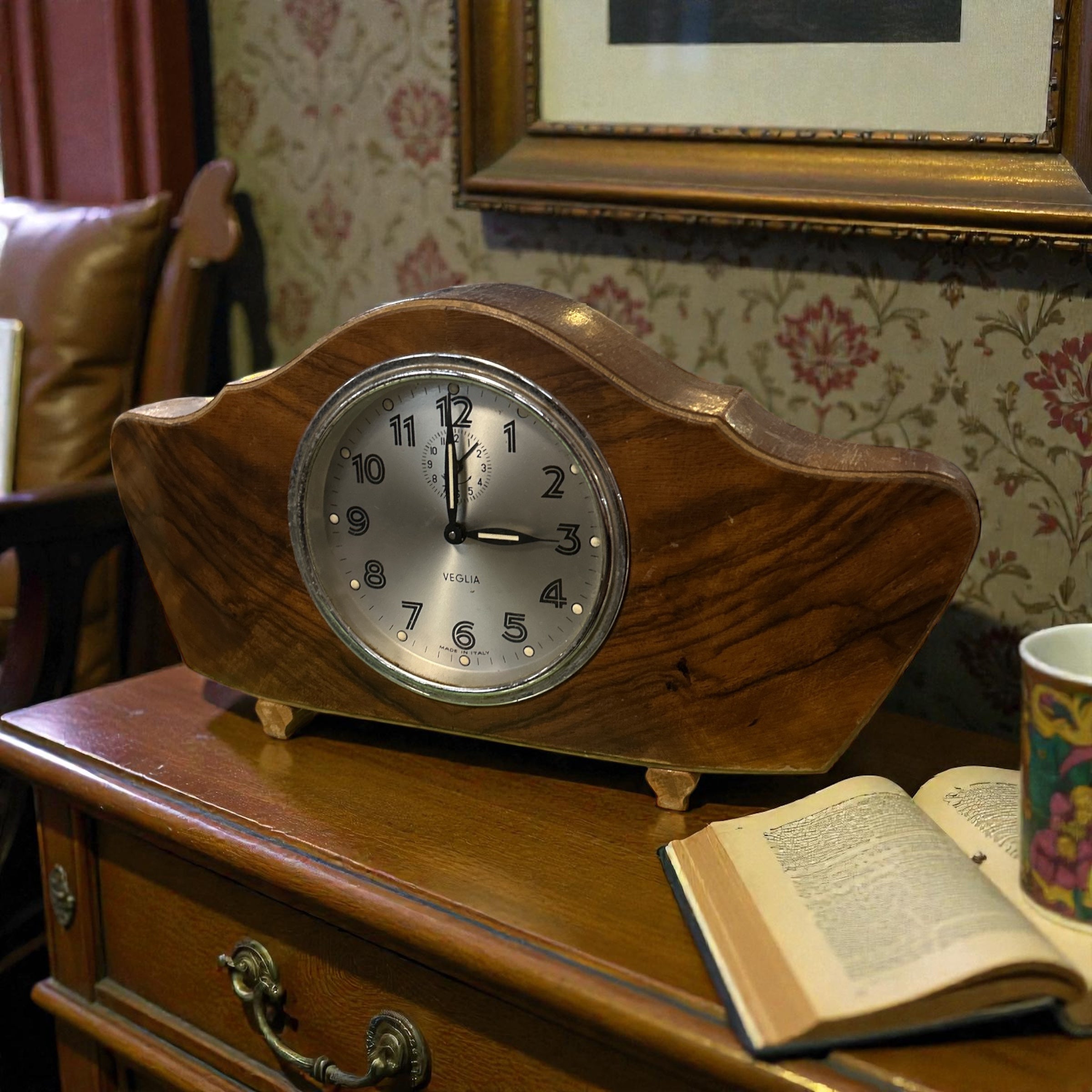 Orologio Da Tavolo Veglia Funzionante