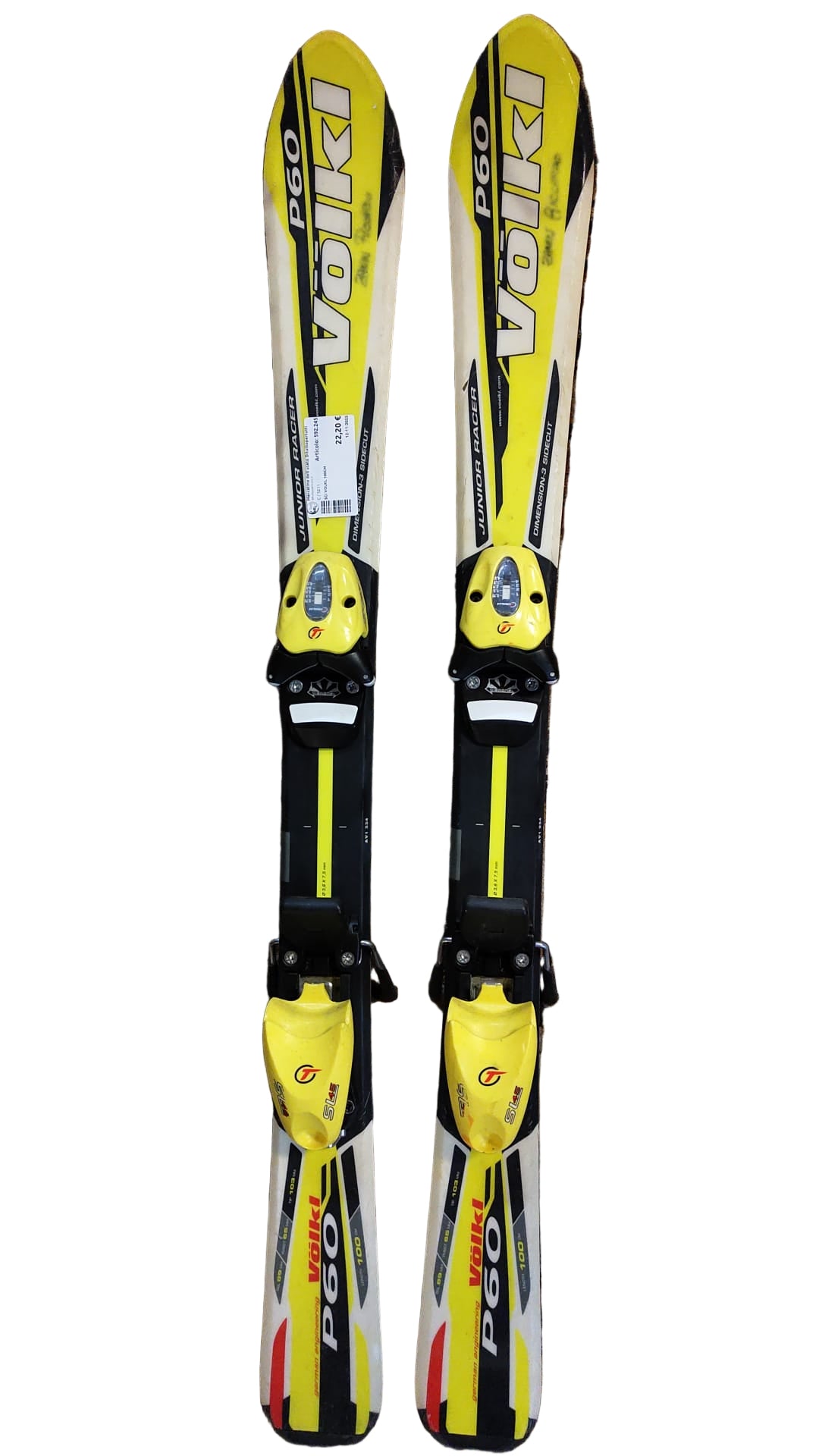 Sci da bambini Volkl 100 cm