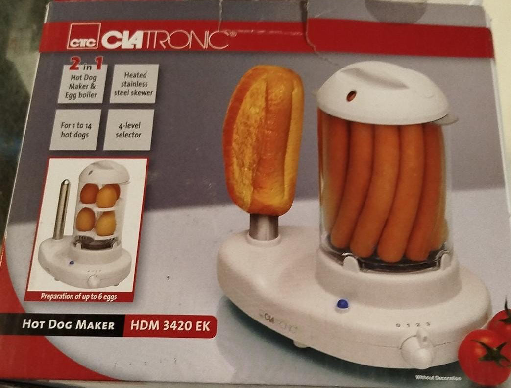 Macchina Hotdog Clatronic
