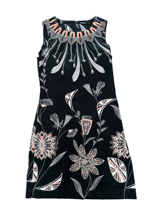 Vestito Desigual Nero Smanicato Xs