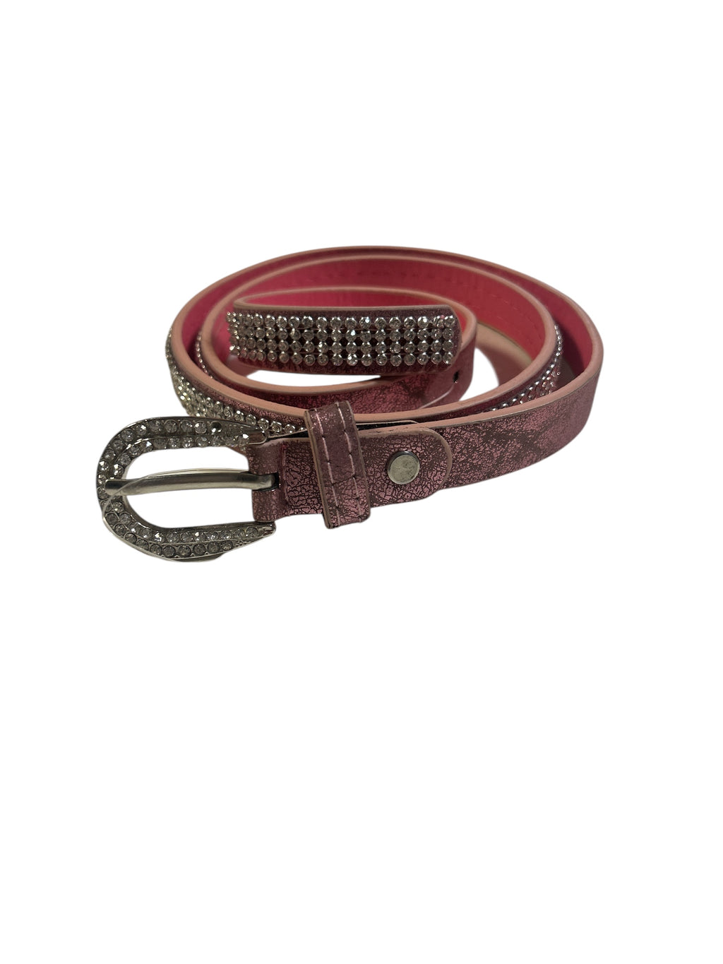 Cintura Rosa Strass Nuova