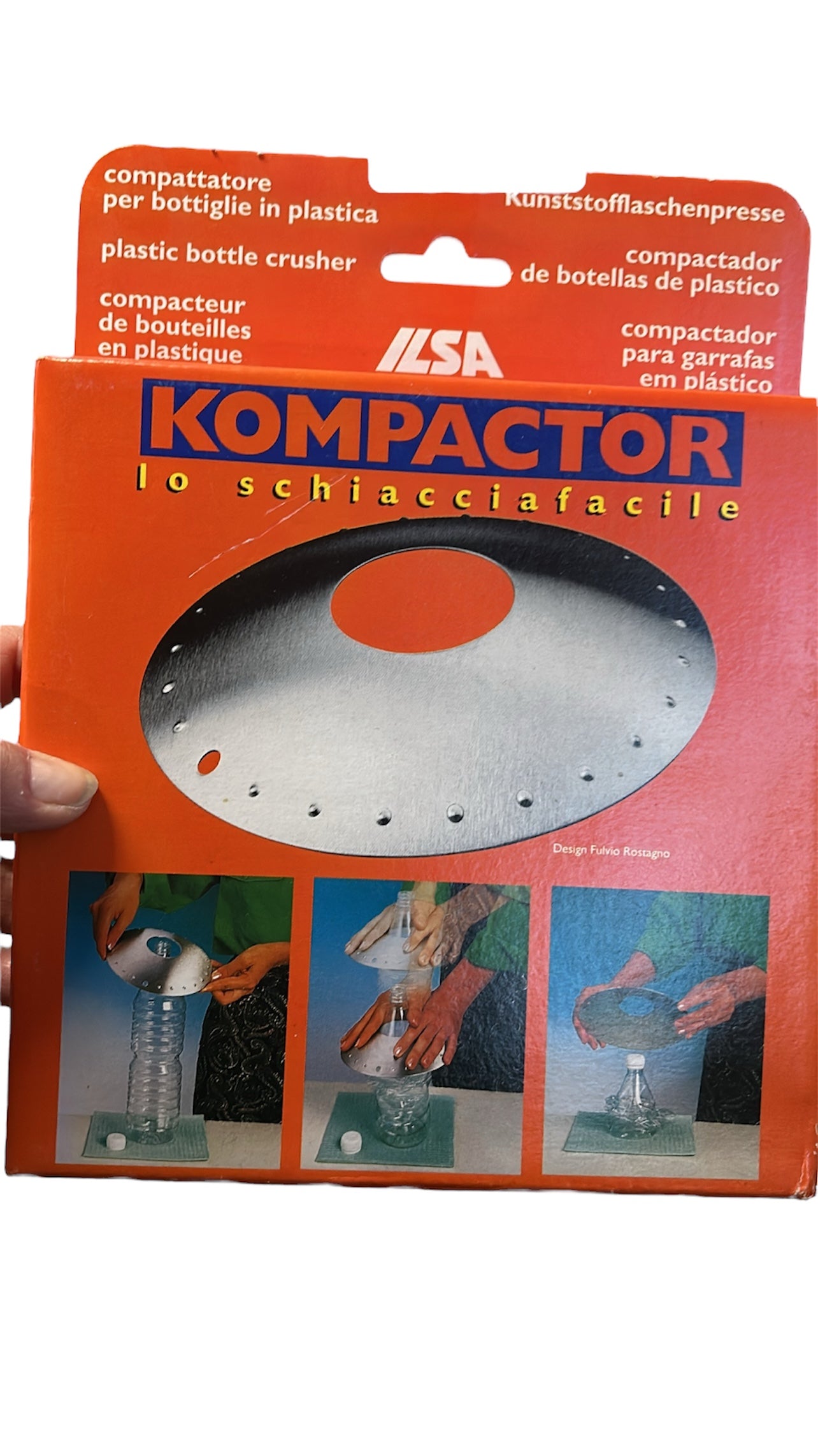 Schiacciabottiglie Ilsa Kompactor