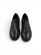 Scarpe Basse Nere Con Borche 36 Nuove