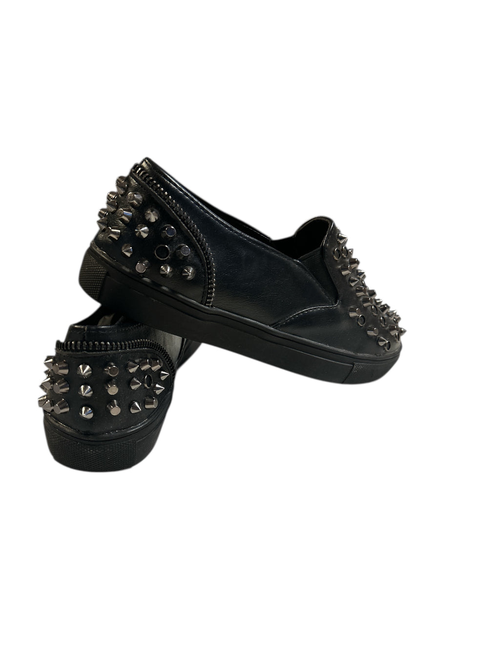 Scarpe Basse Nere Con Borche 36 Nuove